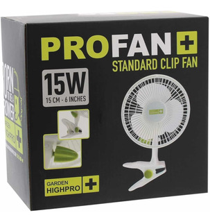 GARDEN HIGHPRO VENTILADOR DE PINZA CLIP FAN 15W