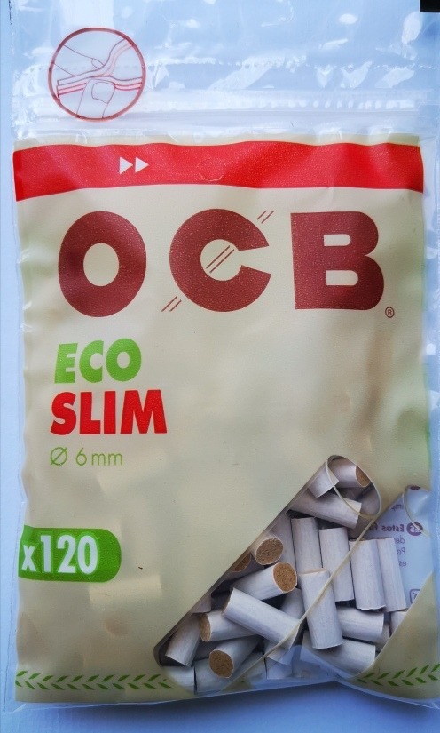 OCB FILTROS ECO CAÑAMO ORGANICO SLIM