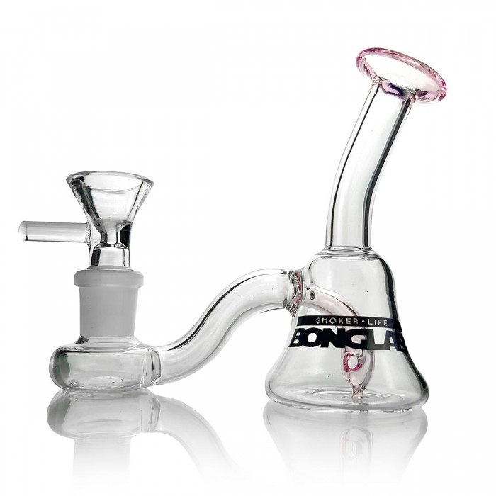 BONGLAB BONG TINY BELL EXTENDED PINK
