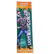 LION ROLLING CIRCUS PAPEL HEMP WRAP 2UD MANGO