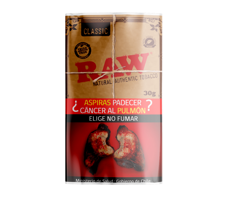 TABACO RAW CLASSIC 30 GRS