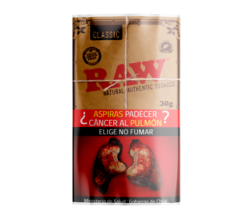 TABACO RAW CLASSIC 30 GRS