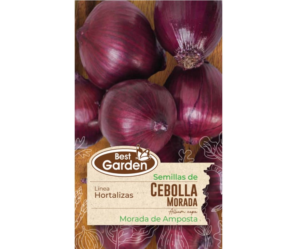 BEST GARDEN SEMILLA CEBOLLA MORADA 2GRS