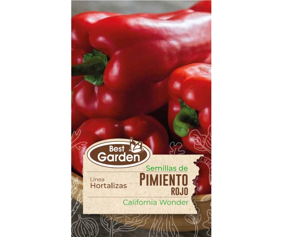 BEST GARDEN PIMIENTO ROJO 1GR