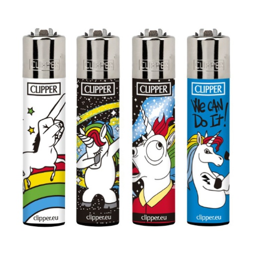ENCENDEDOR CLIPPER COOL UNICORNIO